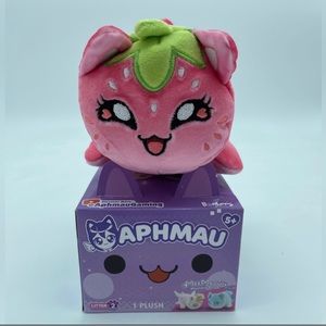 NEW Aphmau Bonkers MeeMeows Litter 2 Mystery Surprise Plush 6" Strawberry Cat